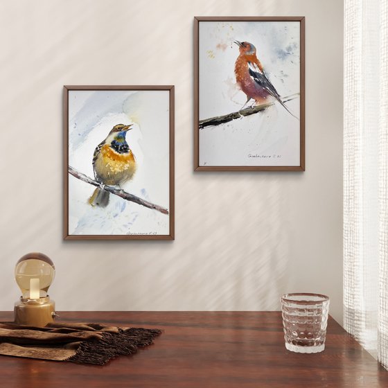Two Voices of Spring (Diptych)