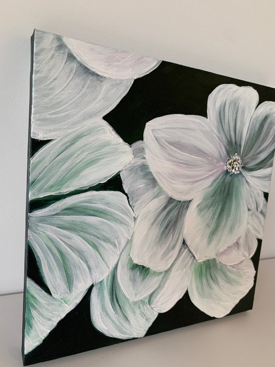 TWO AMAZING Floral PAINTING