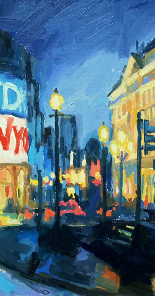 Picadilly Circus by Katharine Rowe