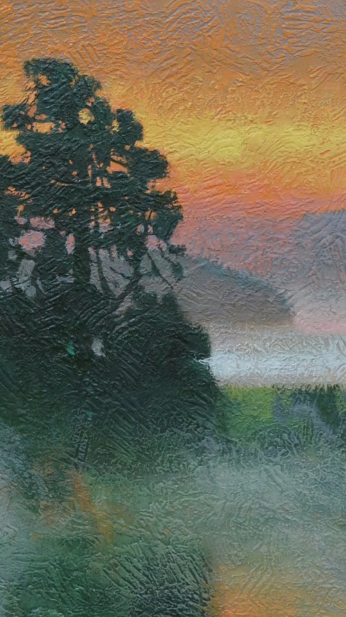 Evening Light by Vytautas Laisonas