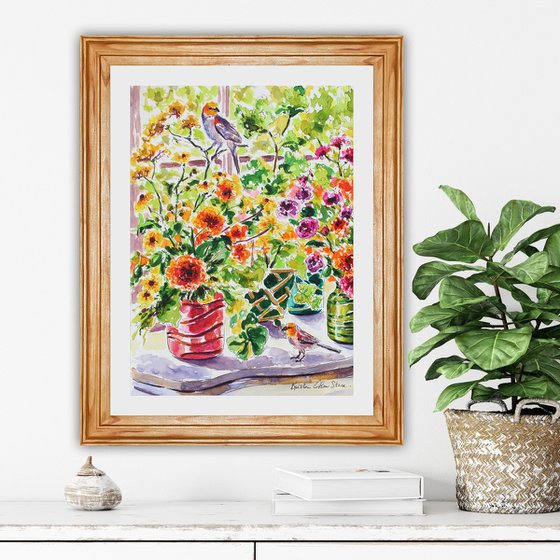 Verdigris And Verdins