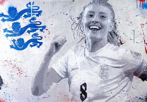 Leah Williamson - England Lionesses Captain by Martin Rowsell