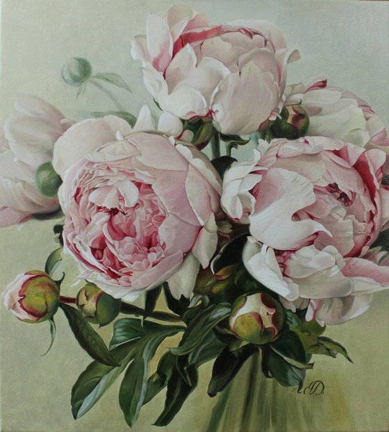 Bouquet of peonies
