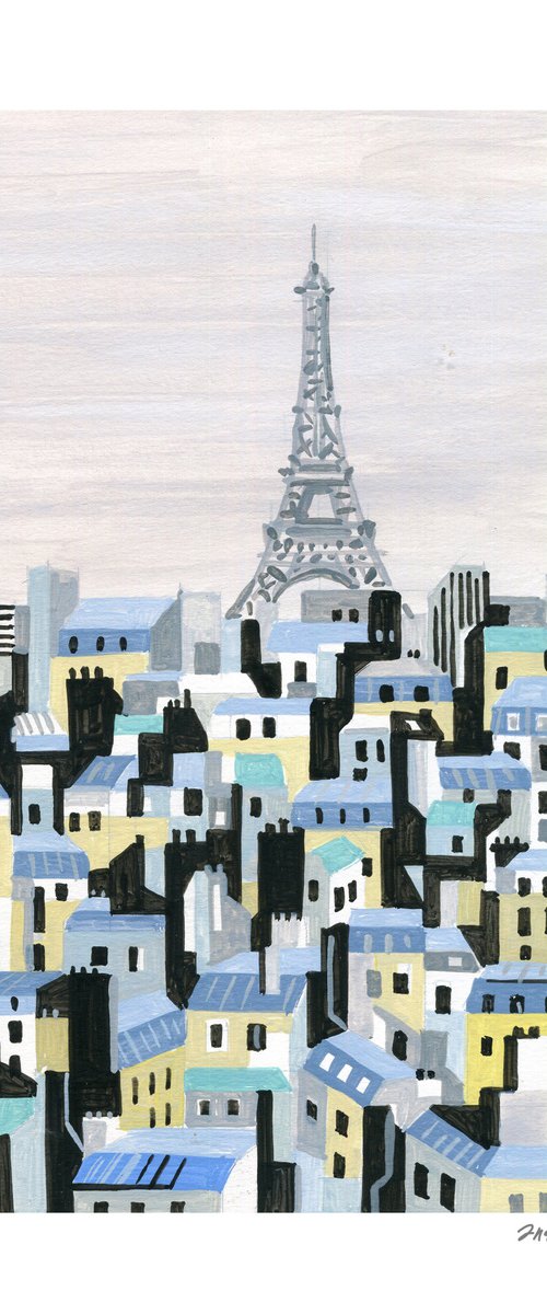 PARIS_roofs-01 by André Baldet