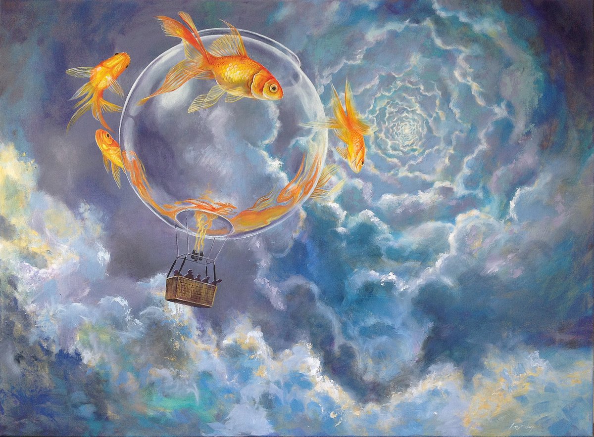 Goldfish XXXIX (gigantic) by Daniel Loveday