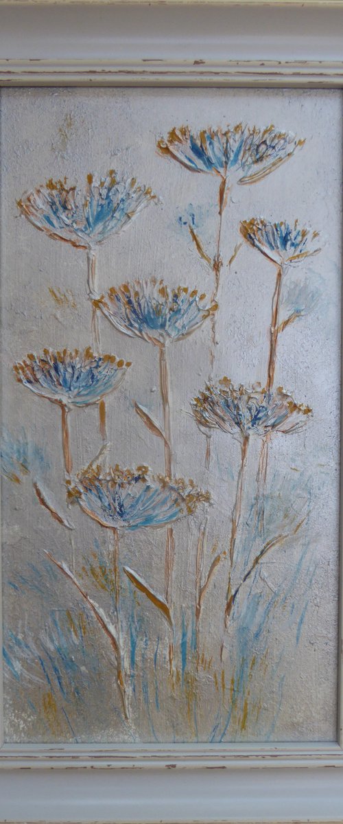 Cow Parsley Silvers by Elaine Allender