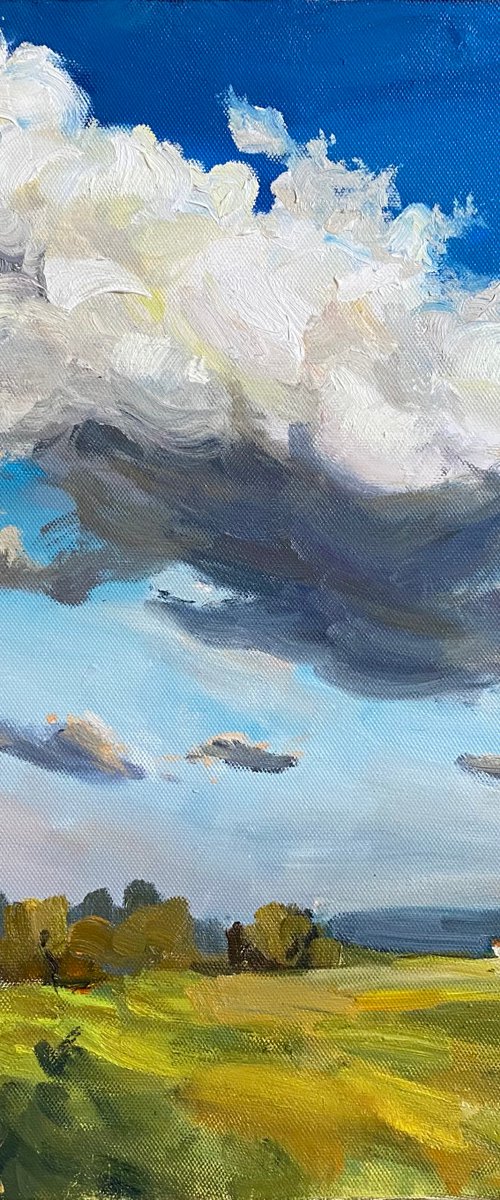 Big cloud by Nataliia Nosyk