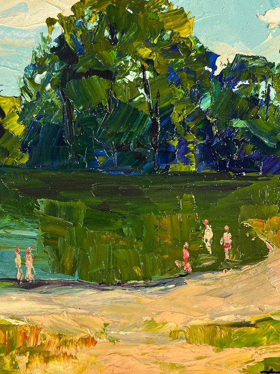 Summer Vacation by the River