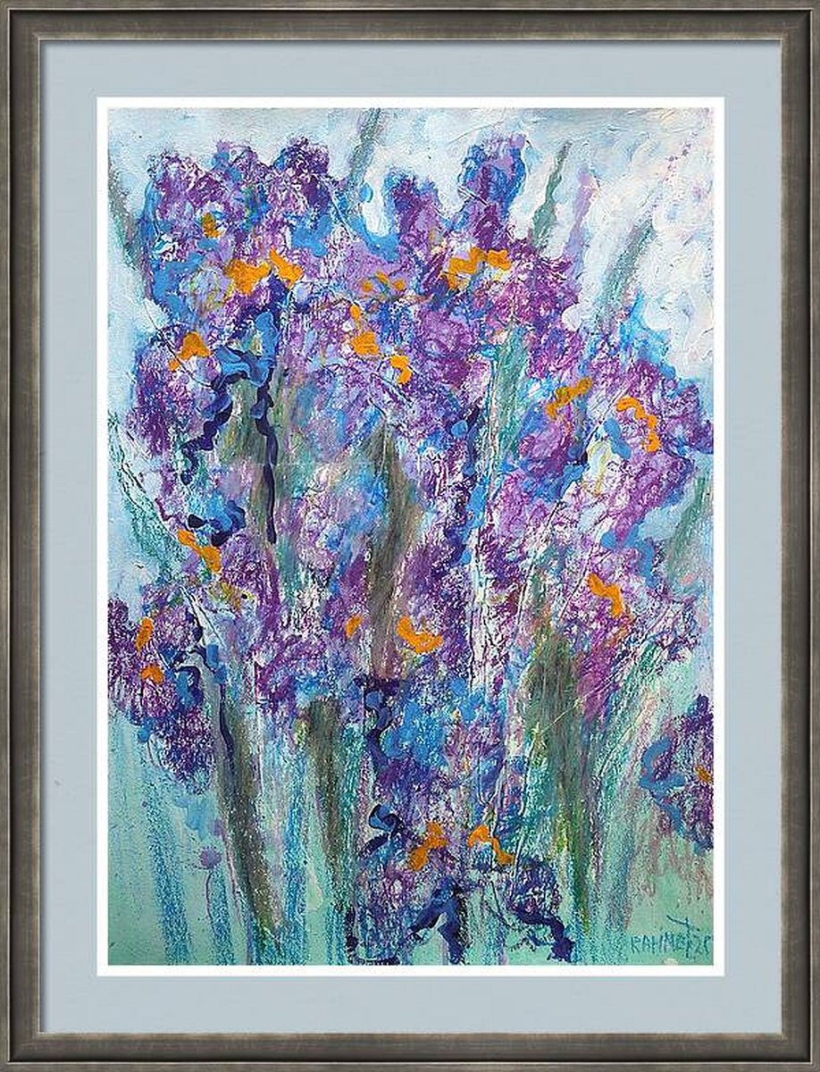  Fantasy With Flowers 308 By Rakhmet Redzhepov, 17 X 23, Artwork For Sale On Artfinder