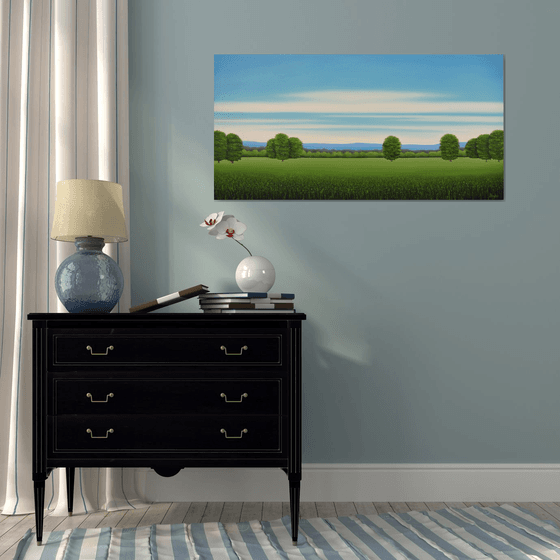 Peaceful Day - Blue Sky