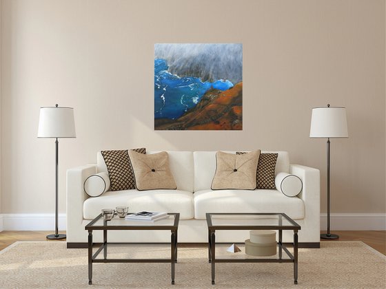 Mist over Slieve League Cliffs