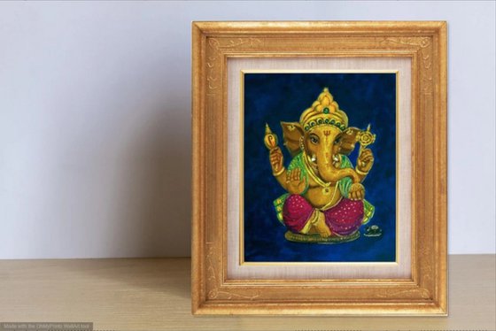 Lord Ganesha the cute one