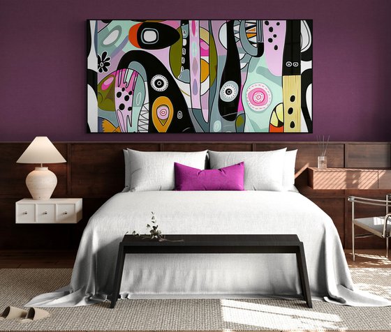 Geometric abstraction #9