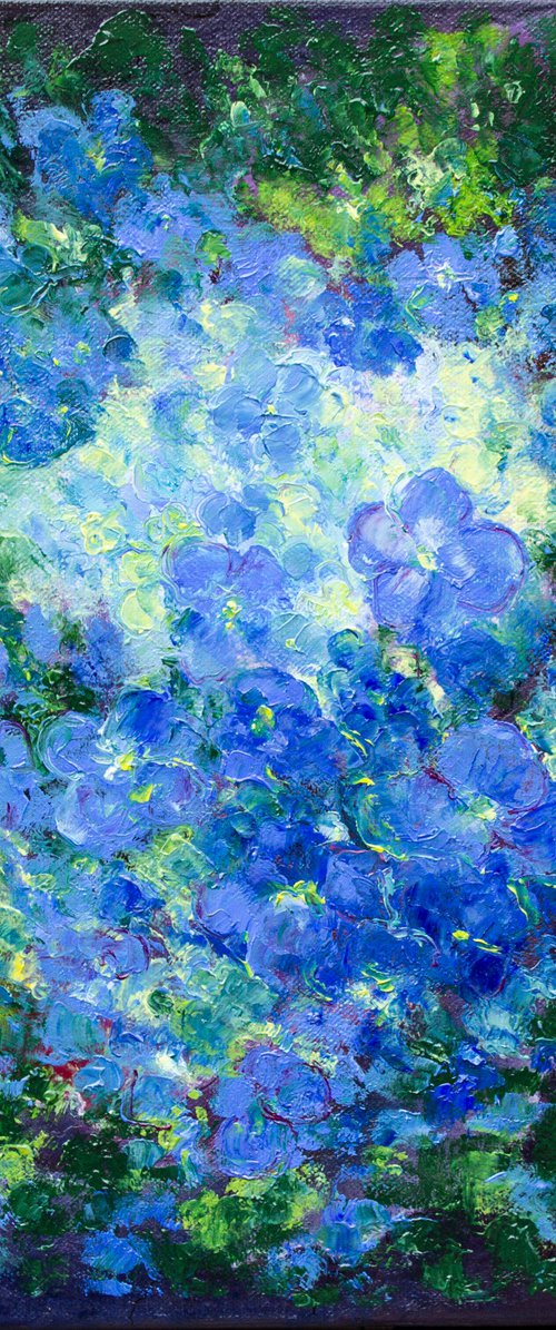 Blue Hydrangea by Mila Moroko