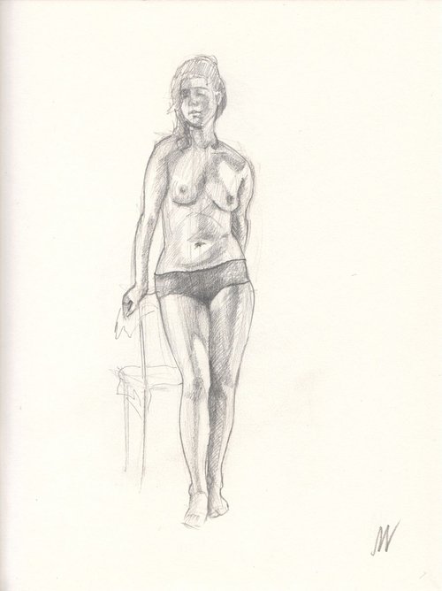 Sketch of Human body. Woman.34 by Mag Verkhovets