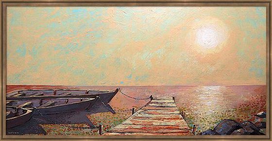 Sunlit Pier: (SPACES Series)
