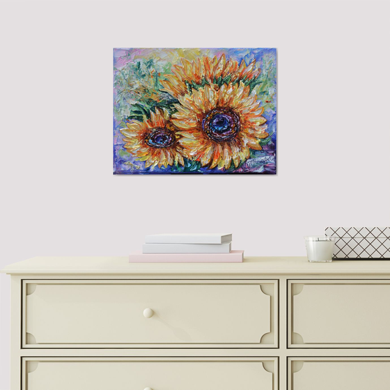 Countryside Sunflowers