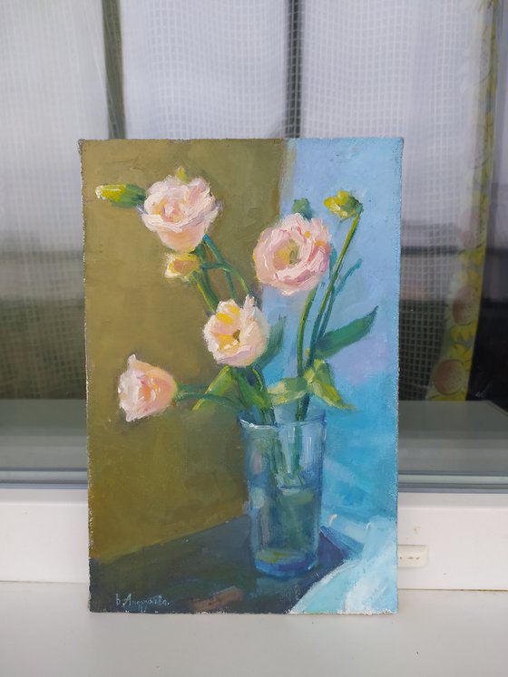 Roses in a vase
