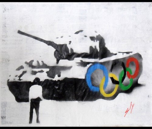 Sinolympics (on The Daily Telegraph). by Juan Sly