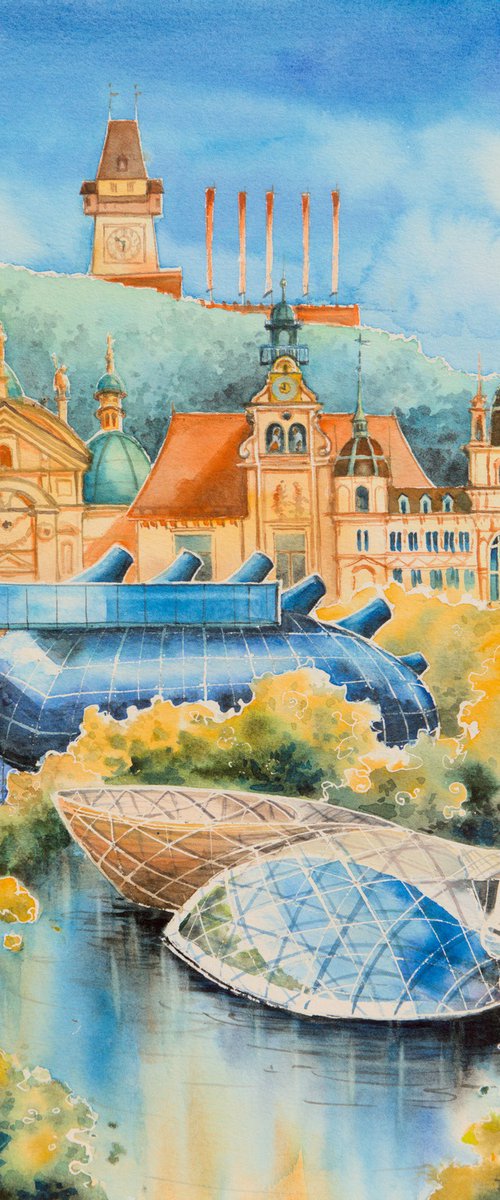 Blue Graz by Eve Mazur