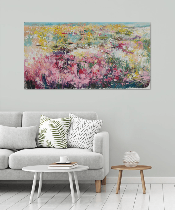 OFFER! Magic garden (IV) -  61  x 32.3 in.