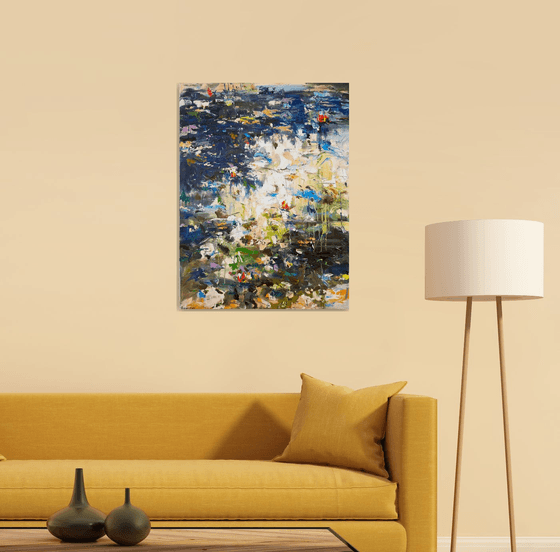 Water Lilies Breathing Light