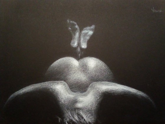 Nude noir #268 (29X21)cm