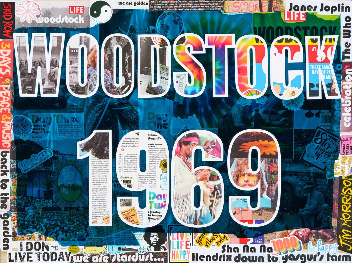 WOODSTOCK 1969 by Xavi Castel