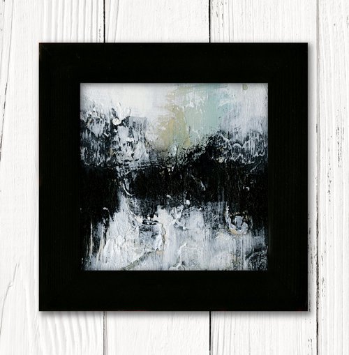Mystic Journey 46 - Framed Abstract Painting by Kathy Morton Stanion by Kathy Morton Stanion