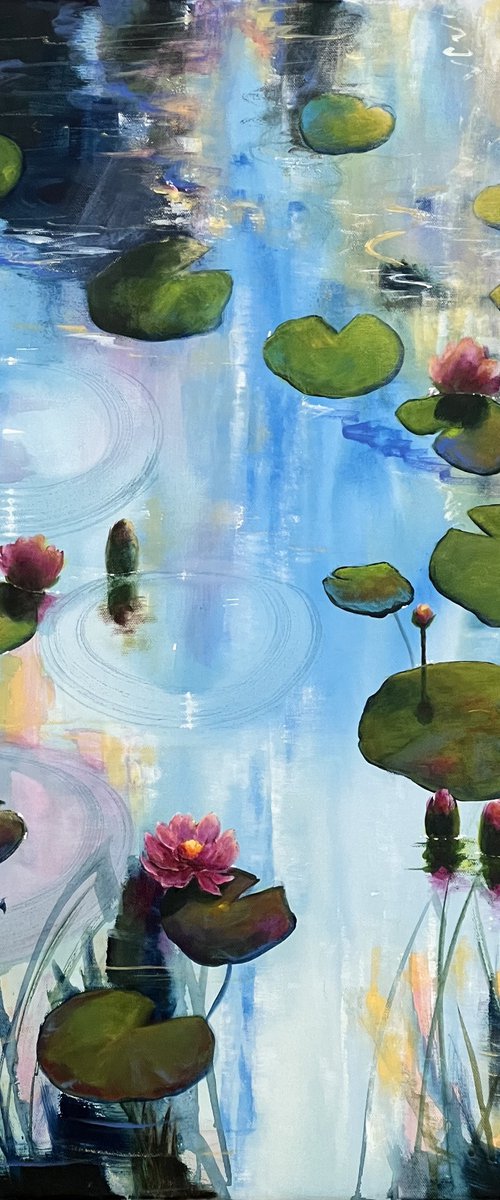 Always Waterlilies 2 by Sandra Gebhardt-Hoepfner