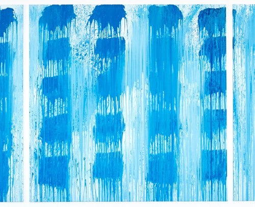 Blue Clouds Blue by Simon Findlay