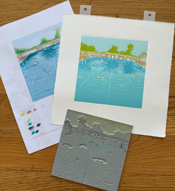 Summer Swim, Brockwell Lido