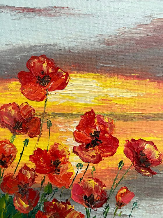 Hot poppies