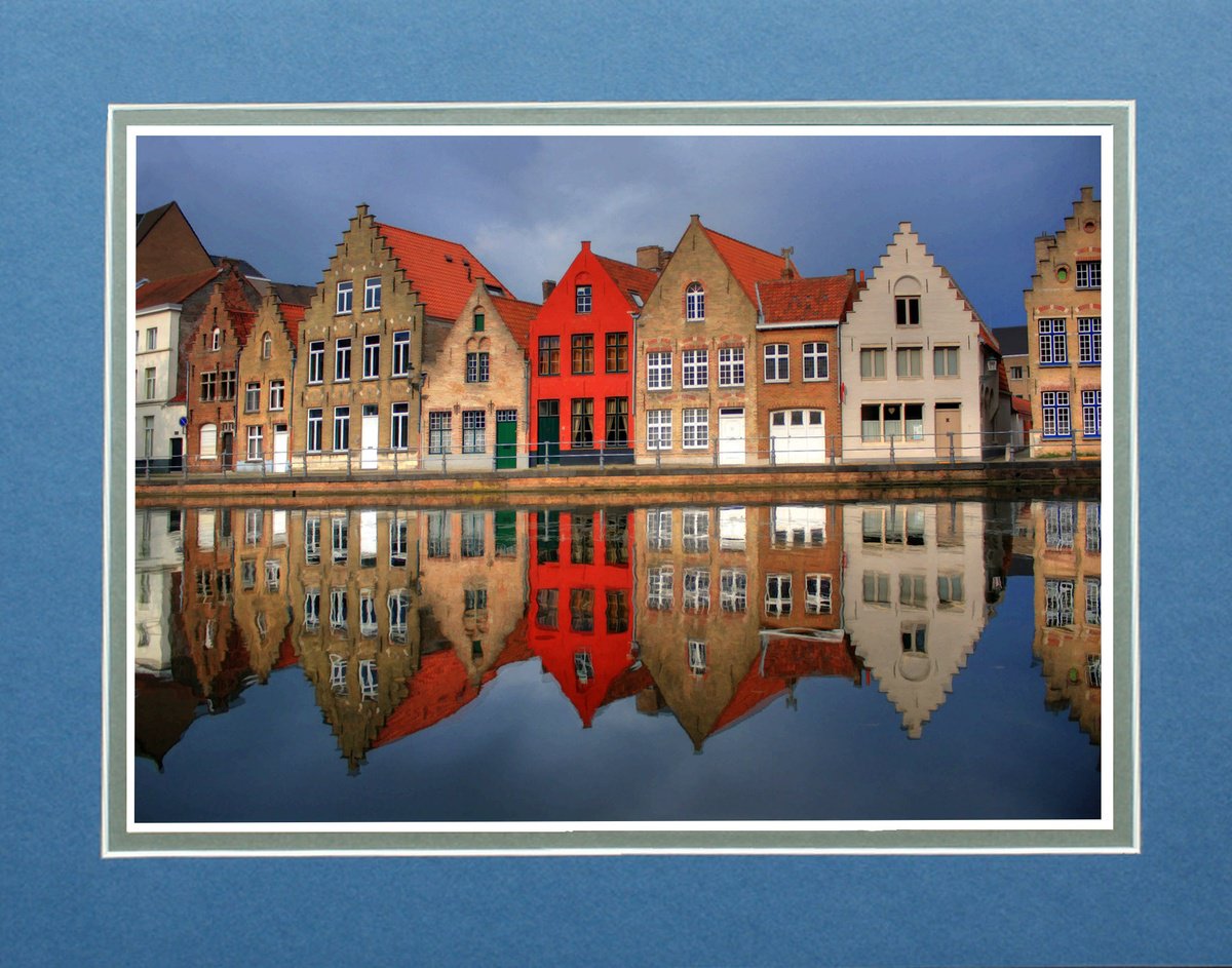 Bruges Canal Belgium by Robin Clarke