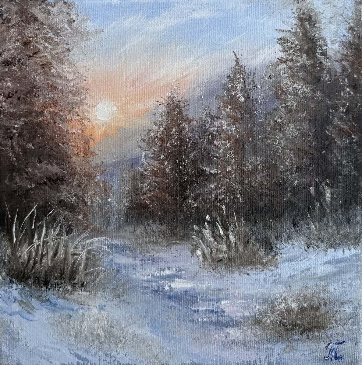 Cozy Frosty Morning by Tanja Frost