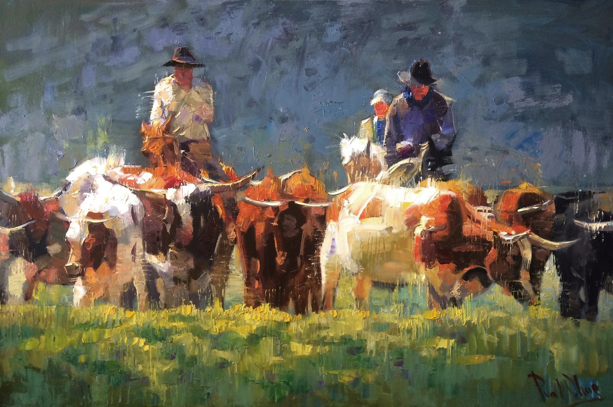 Hill Country Cowboy by Paul Cheng
