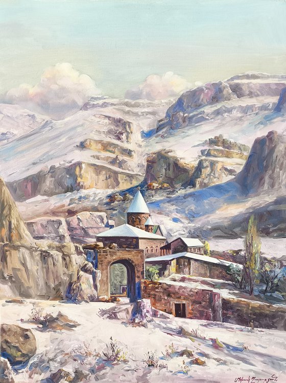Monastery in the Snow