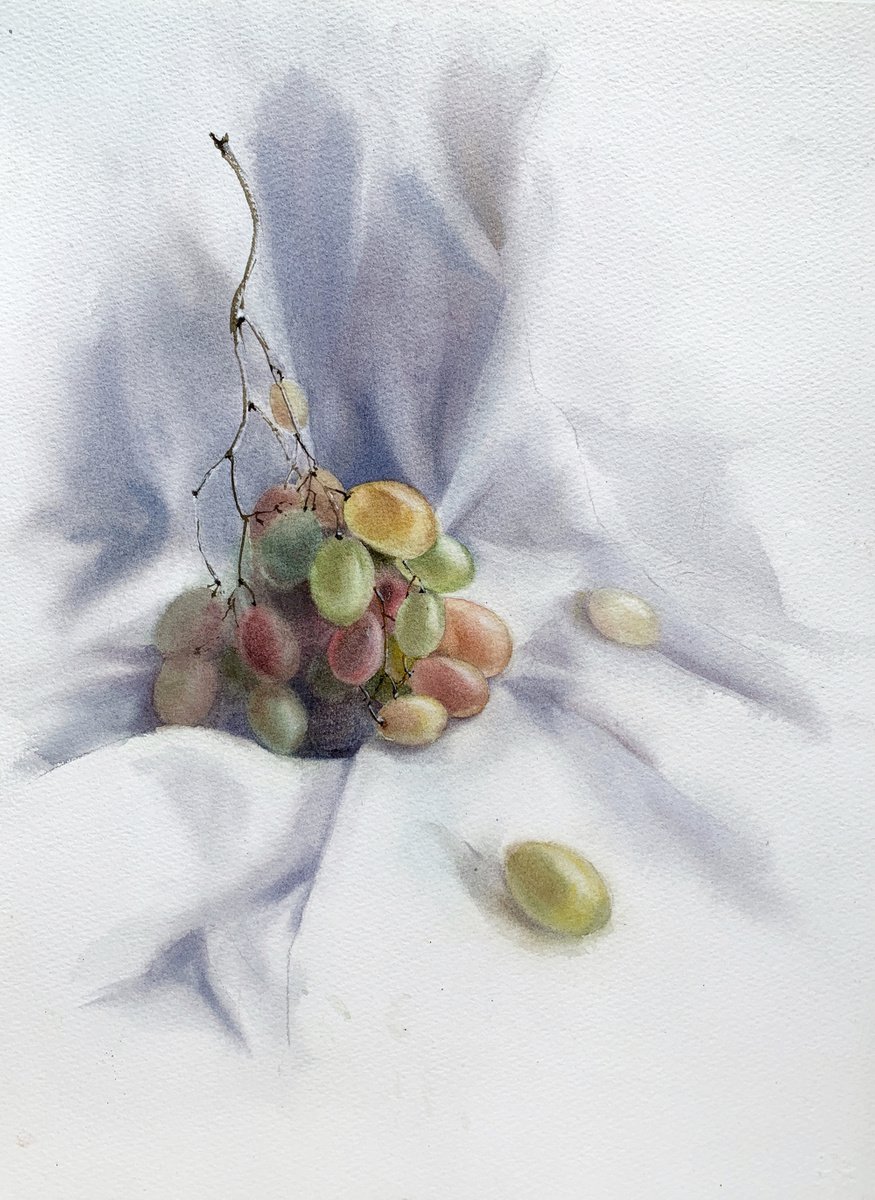 Grapes by Oksana Lebedeva