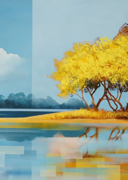 "A Place Memory Leaves Behind” by Vera Hoi