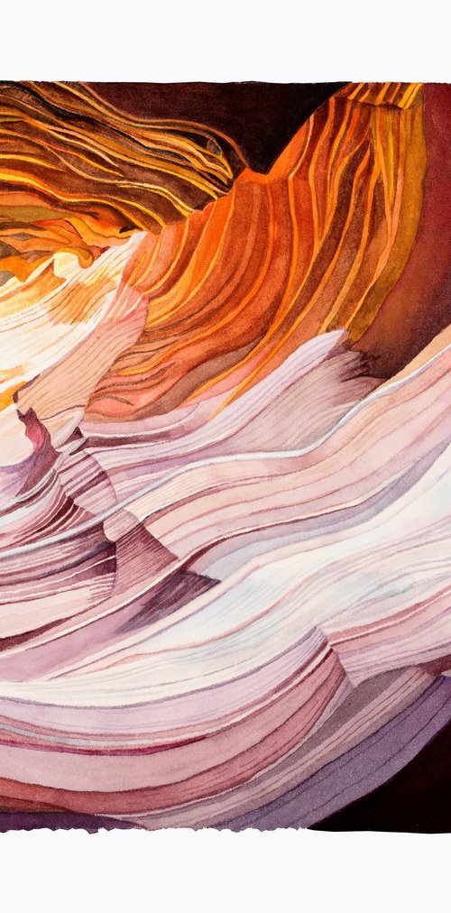 Fluid (Antelope Canyon Tribal Park) by Beth Shadur