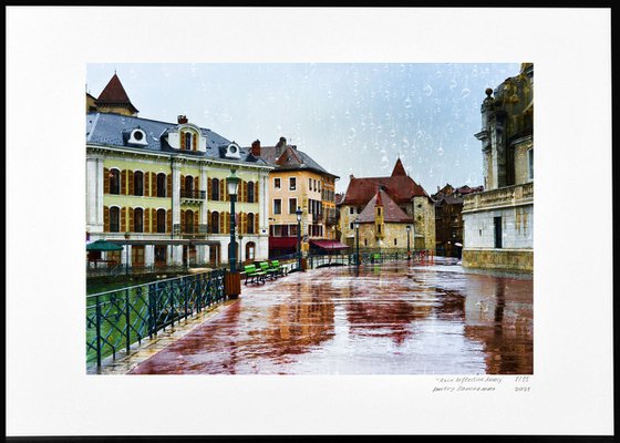 "Rain. Reflection. Annecy" Limited Edition 1 / 15