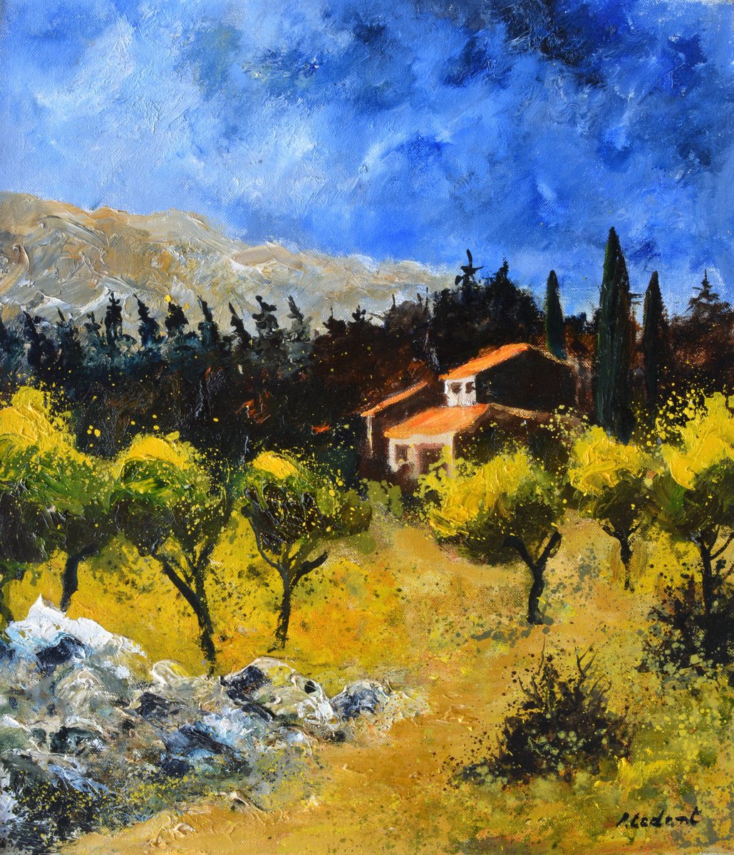 Bastide en Provence by Pol Henry Ledent