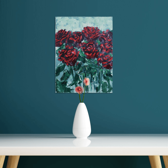 Roses V / ORIGINAL PAINTING