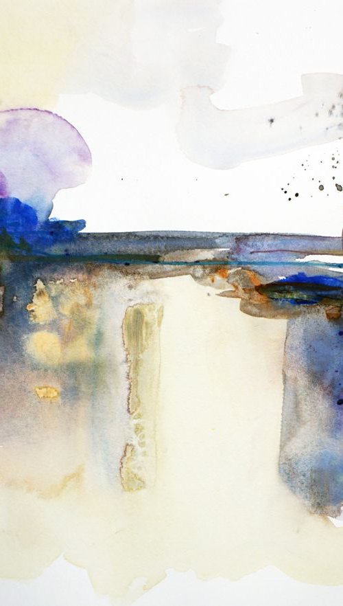 Fall Landscape 5 9x12in (22x30cm) by jelena b