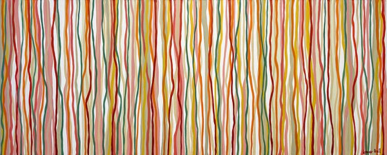 Citrus Yarrabee - 152 x 61cm acrylic on canvas