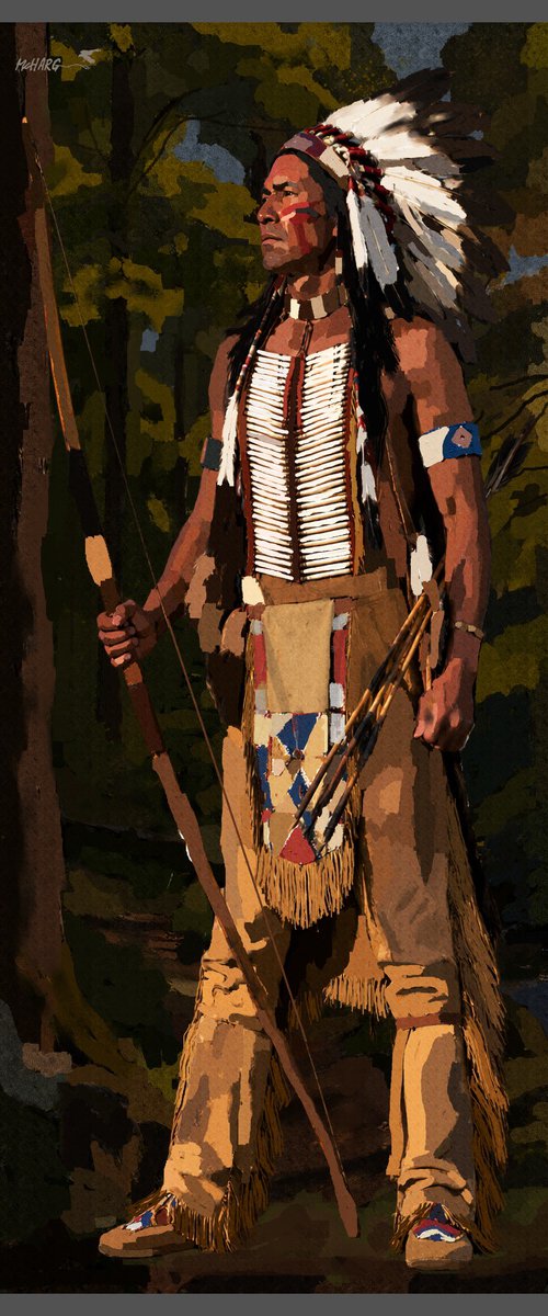 WARRIOR #6 by Joe McHarg
