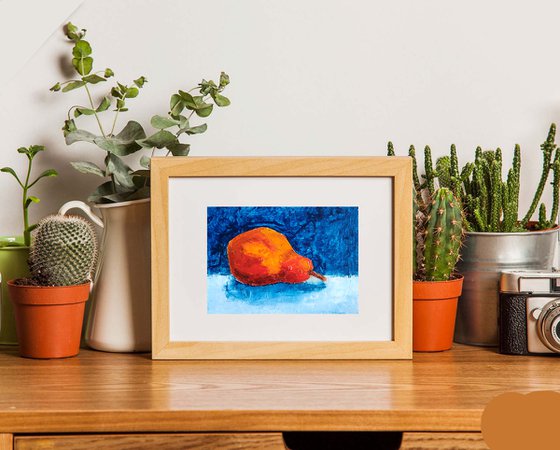 Pear Fruit Painting