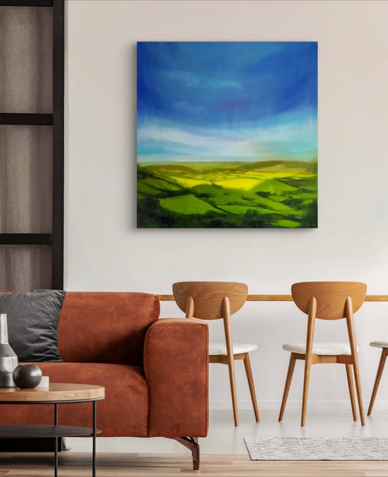 Sunlight on the hills