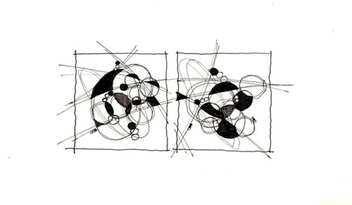 Spatial Circles 15 by Michael Warren