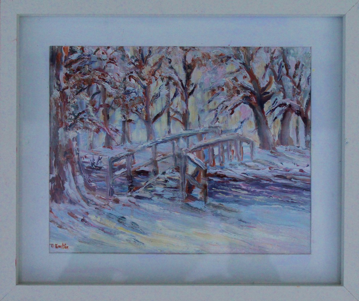 A Winter Landscaape by Therese O